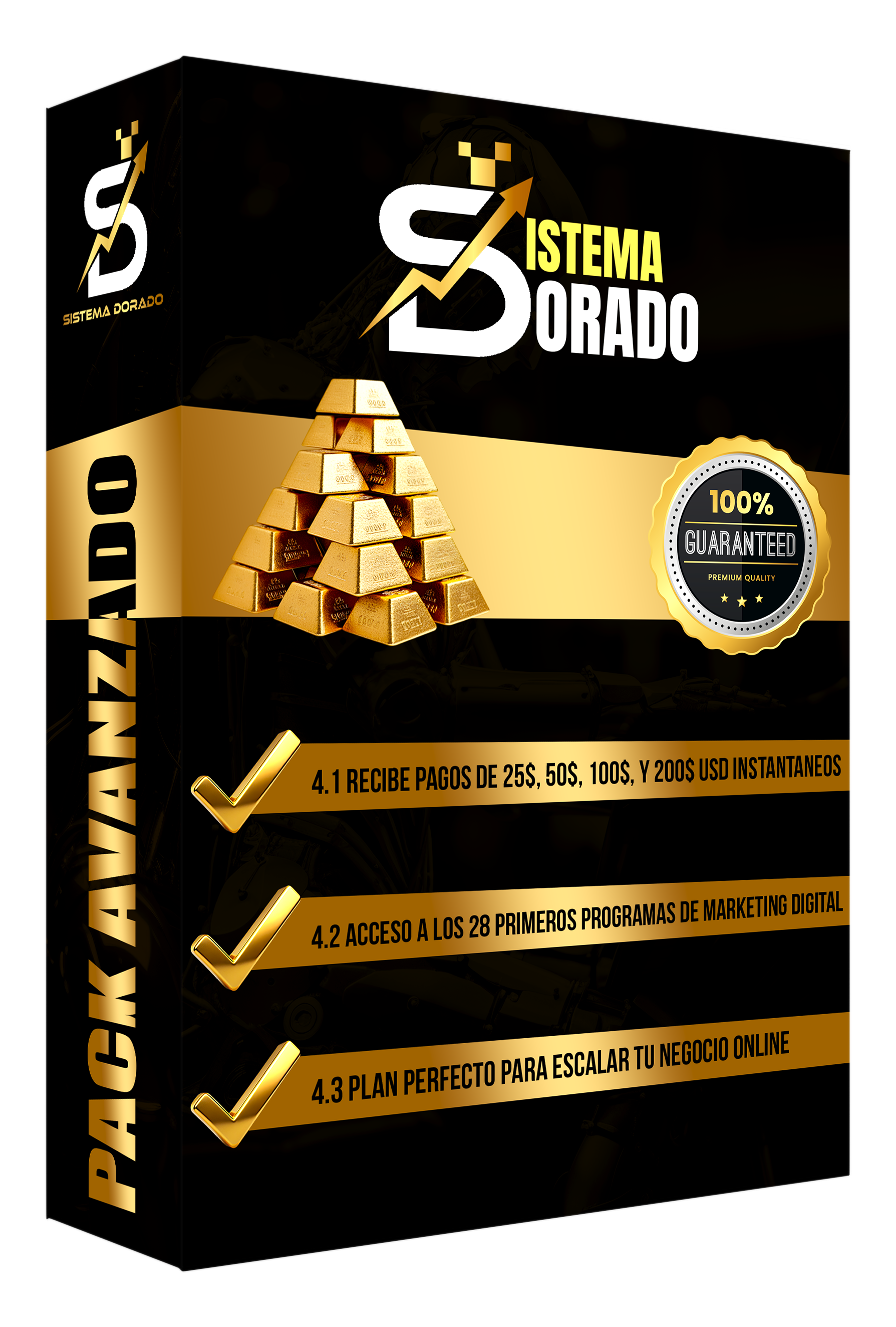 Pack Avanzado Sistema Dorado