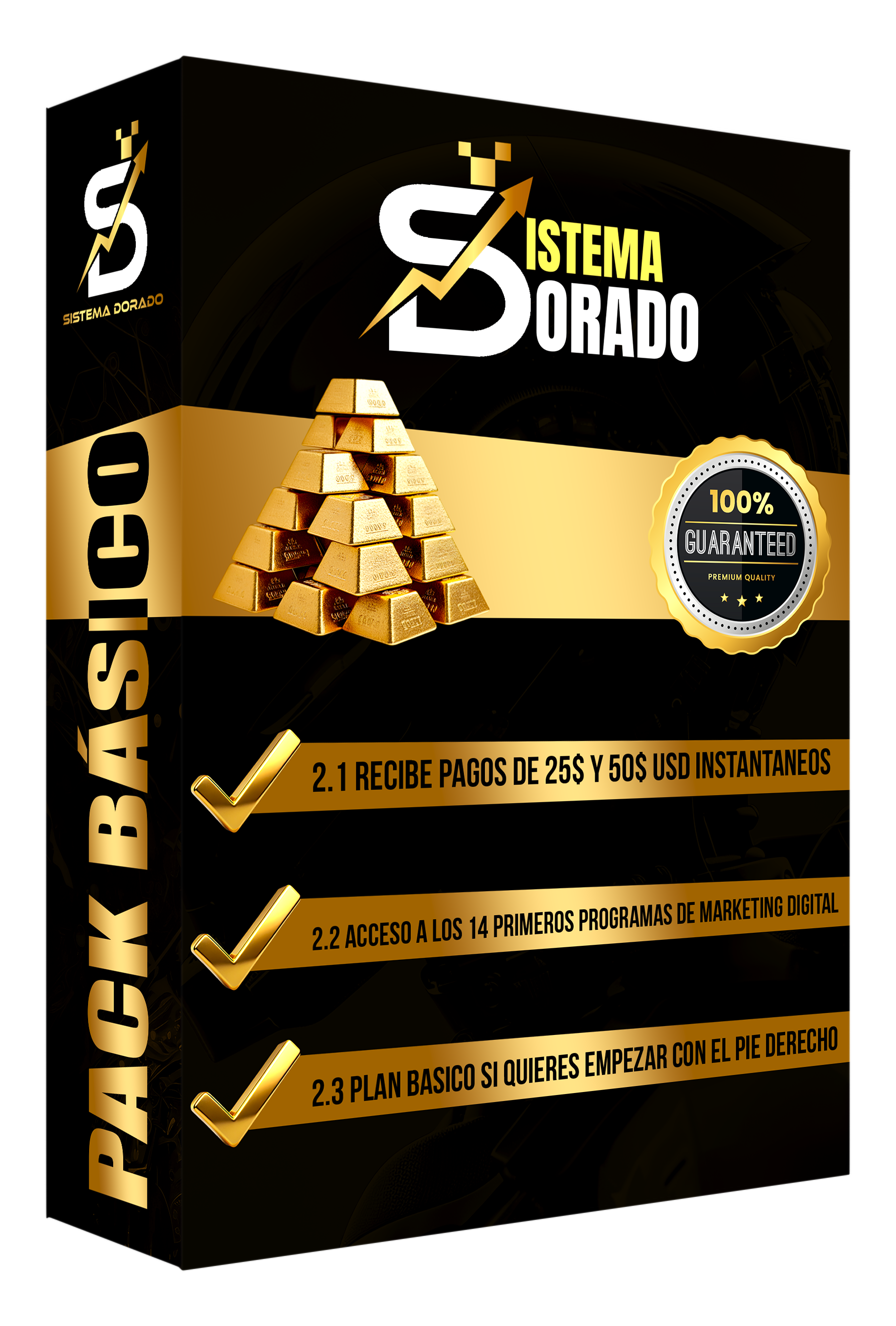 Pack Básico Sistema Dorado