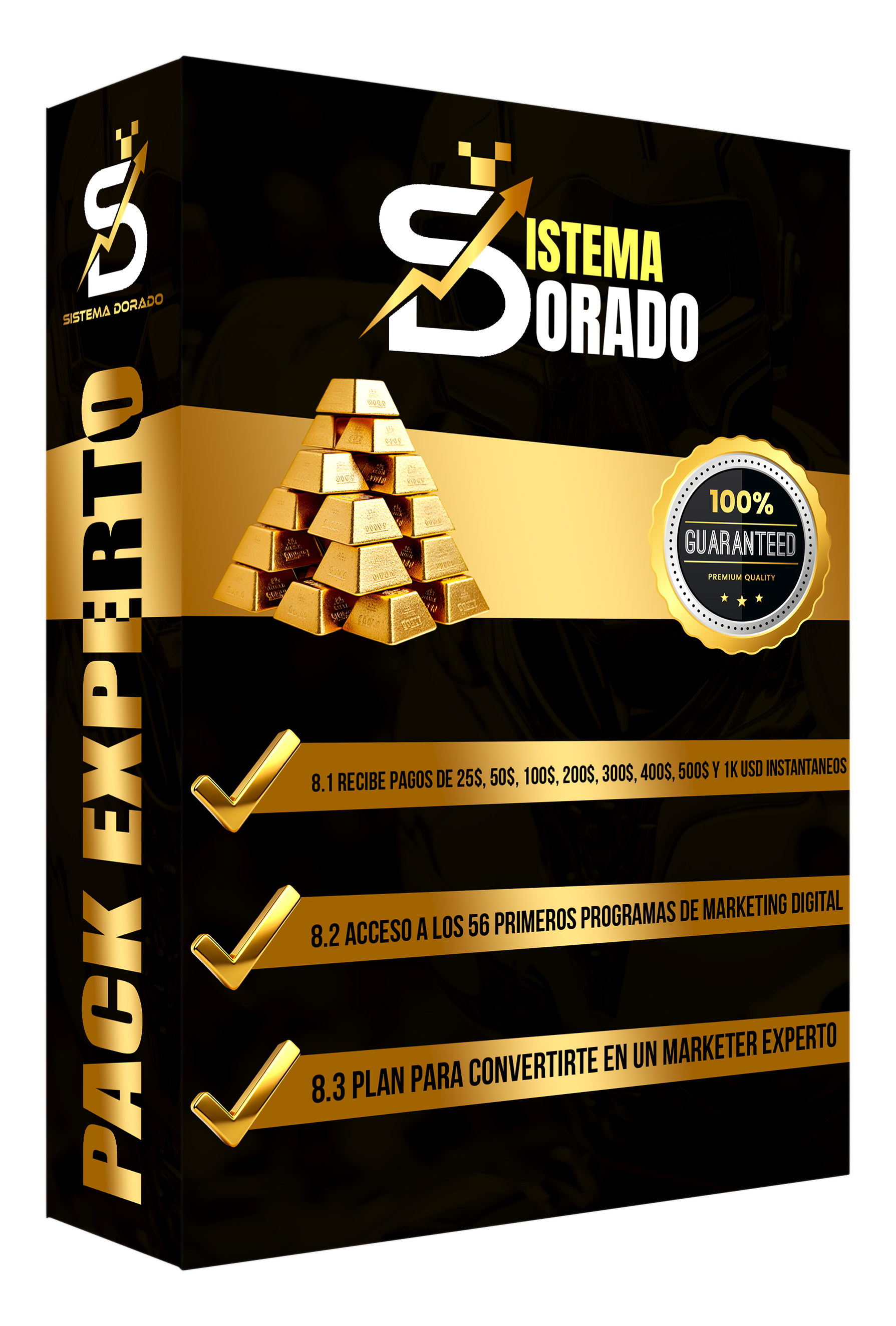 Pack Experto Sistema Dorado
