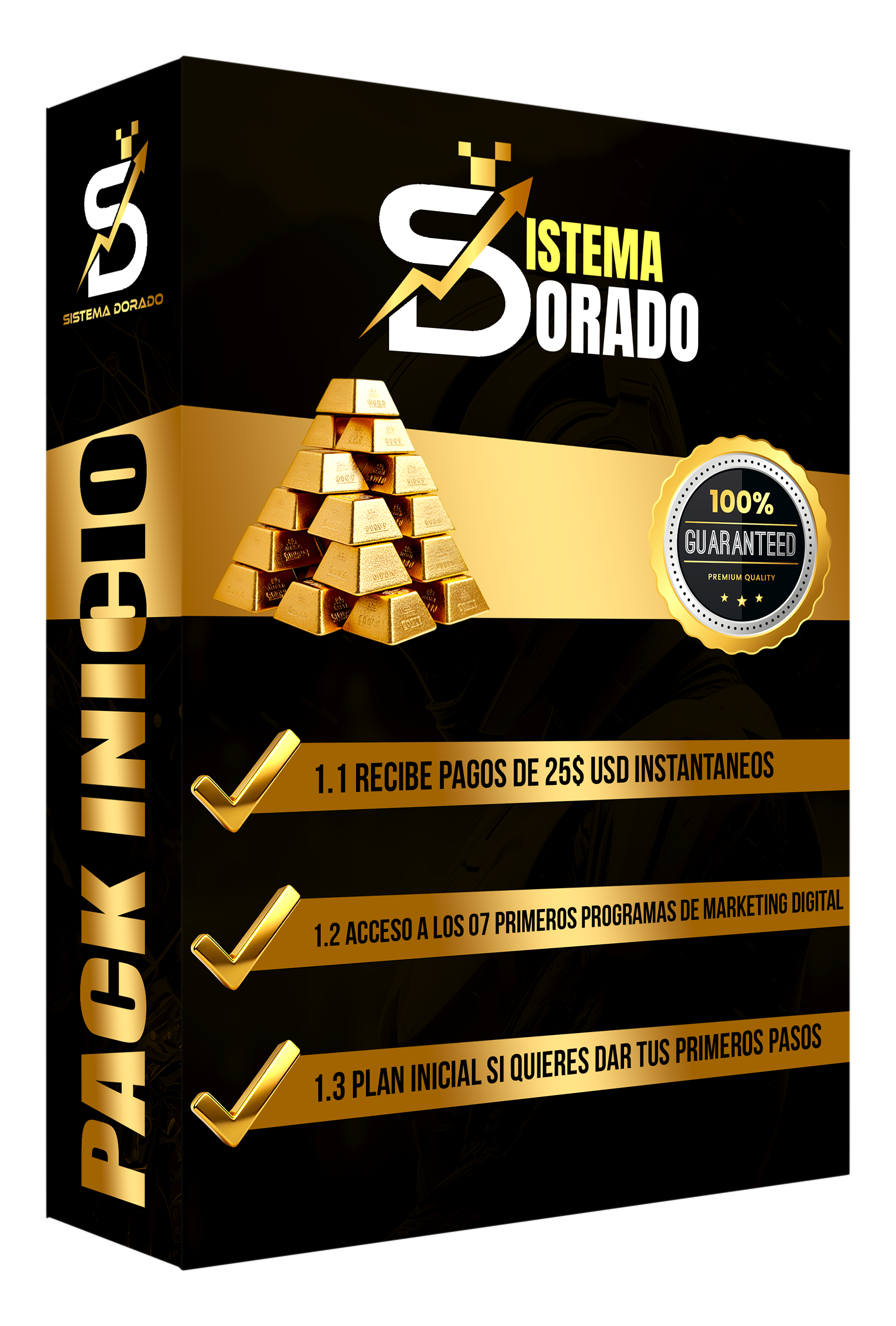 Pack Inicio Sistema Dorado