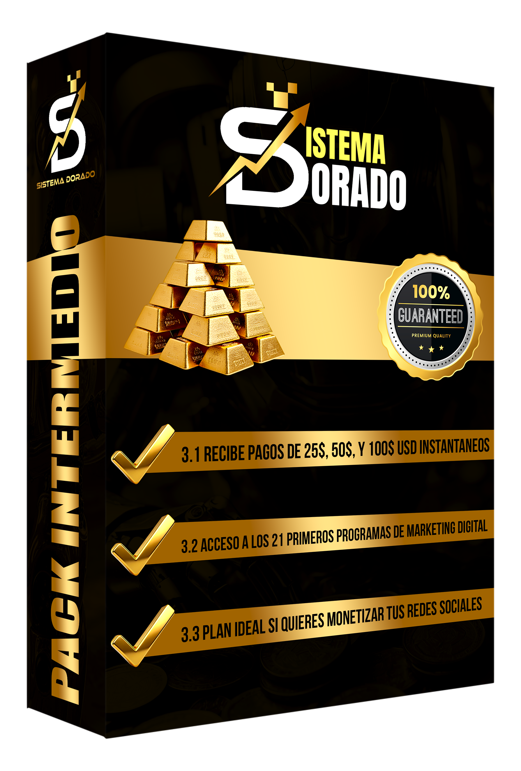 Pack Intermedio Sistema Dorado