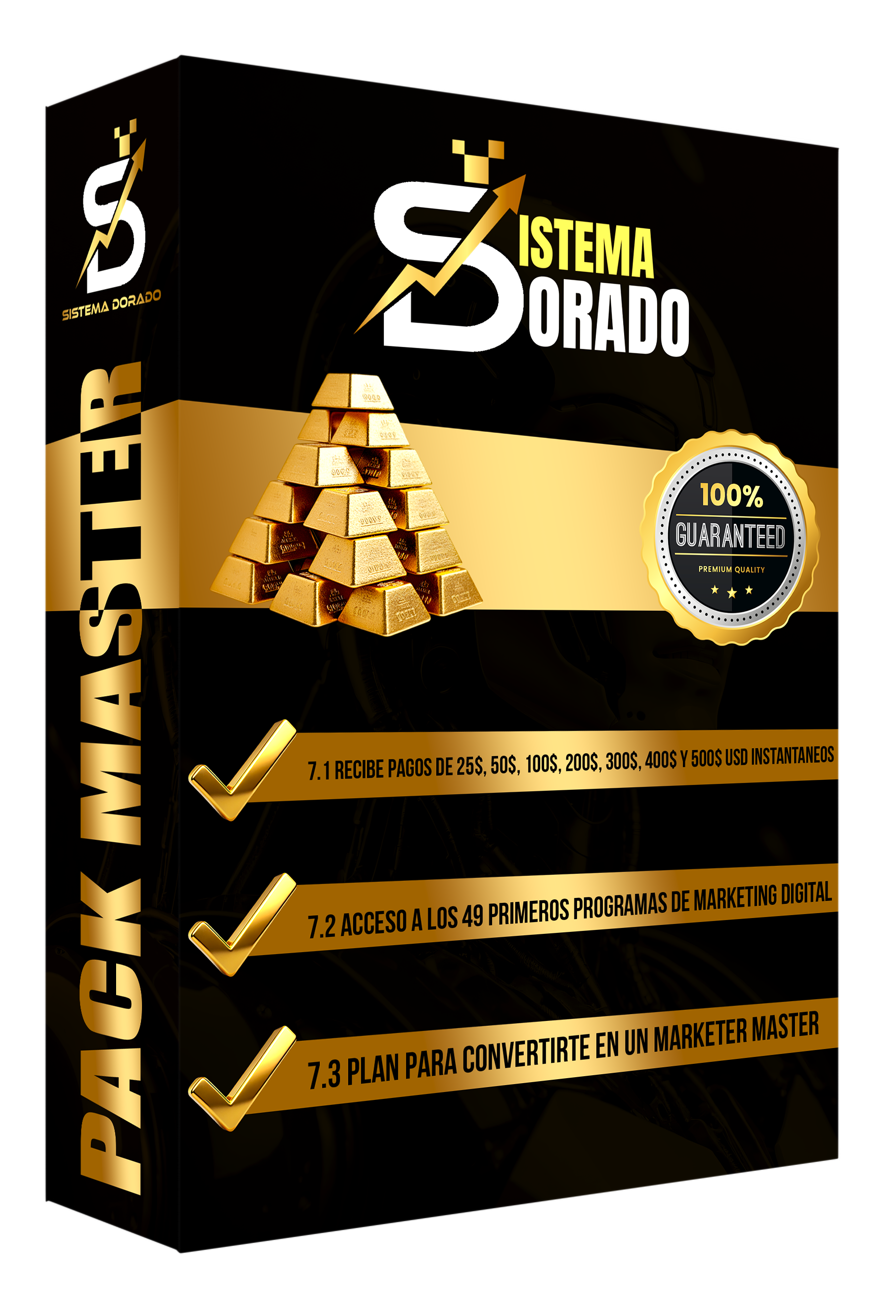 Pack Master Sistema Dorado